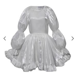 Le Sireneuse by Madeleine Simon White Organza Dress